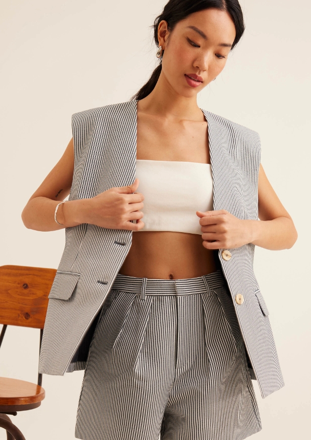 Padded Crop Camisole Top