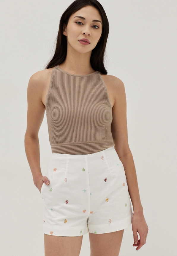 Cotton Classic Shorts in Tidal Daydream - Image 4
