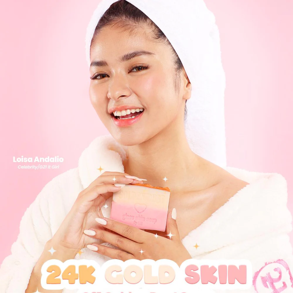 Golden Dust Glass Skin Soap - Image 3