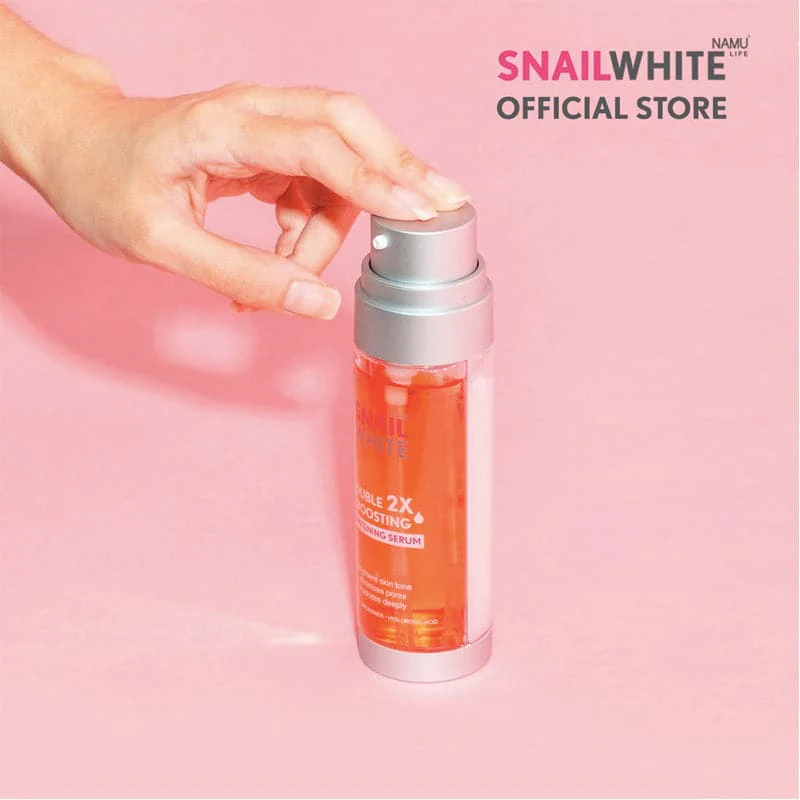 SNAILWHITE Double Boosting Brightening Serum - Image 4