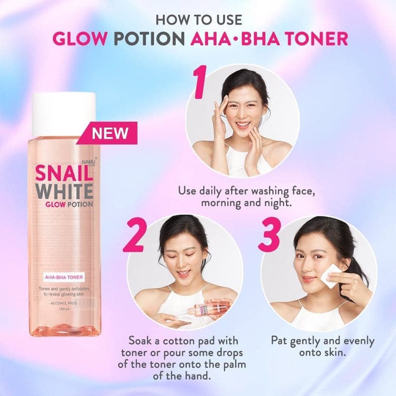 Glow Potion AHA-BHA Toner - 150 ML - Image 3
